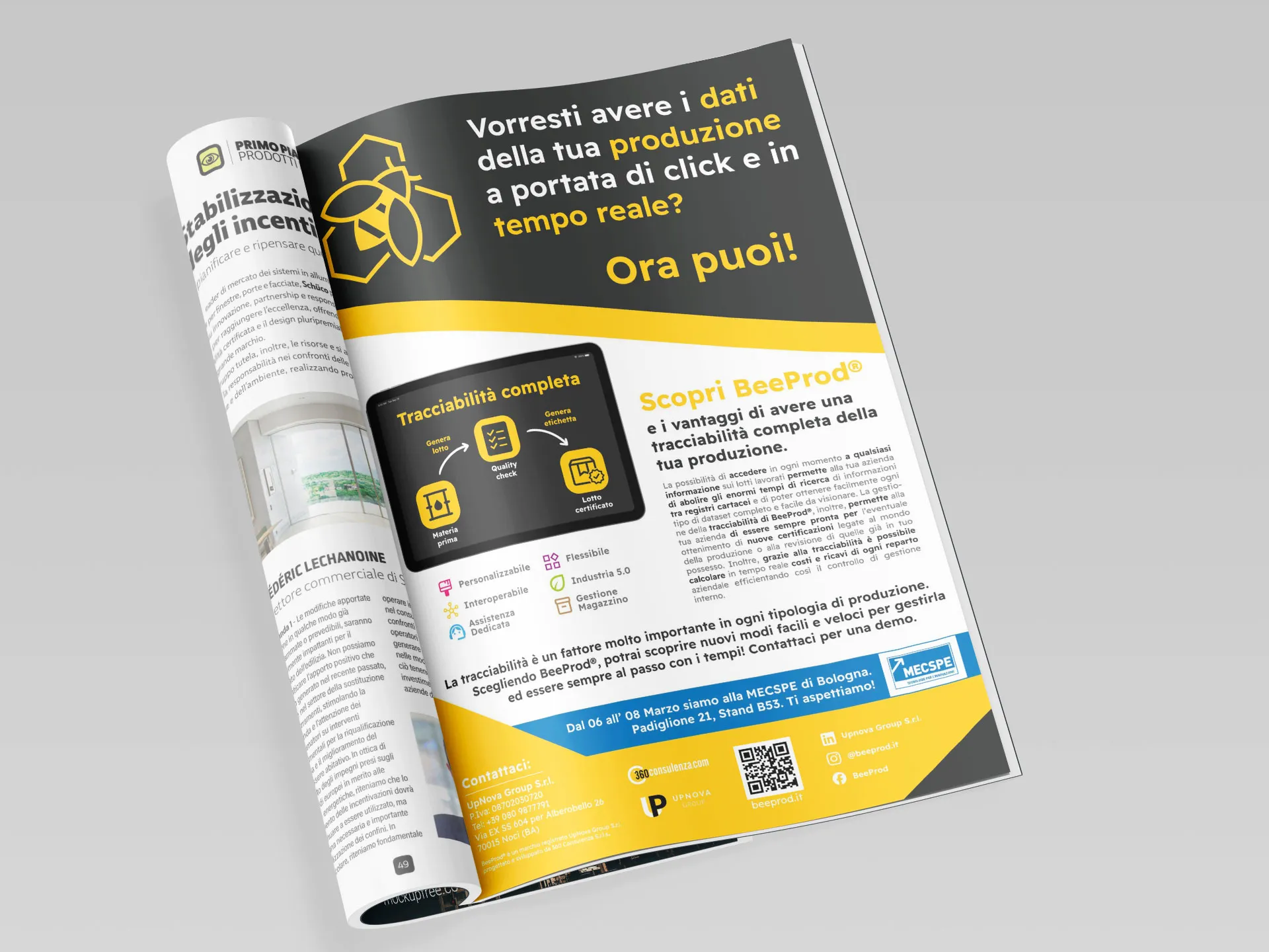 Scopri di più sull'articolo BeeProd® sulla Rivista “Serramenti Design e Componenti” edizione di Marzo