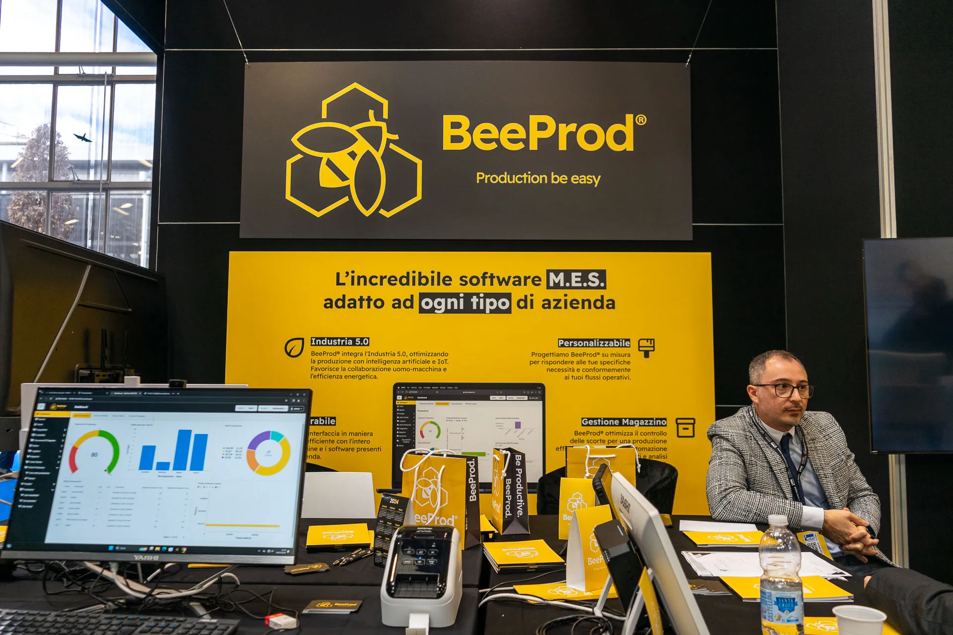 BeeProd® alla fiera MECSPE di Bologna 2024
