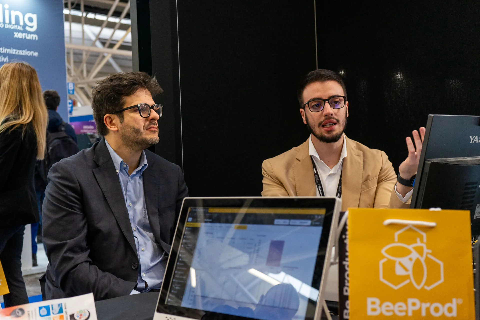 Enrico Vignoli di Osteria Francescana - BeeProd® alla fiera MECSPE di Bologna 2024