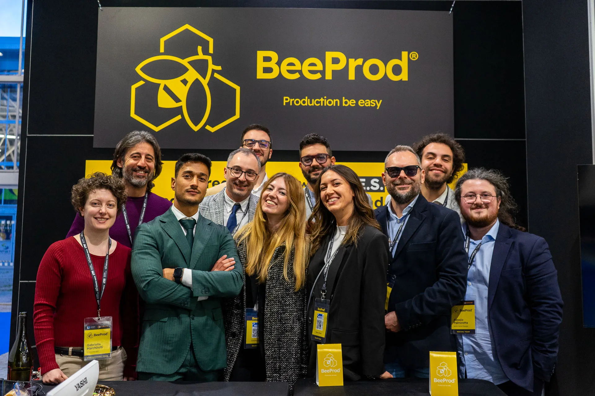 BeeProd® alla fiera MECSPE di Bologna 2024