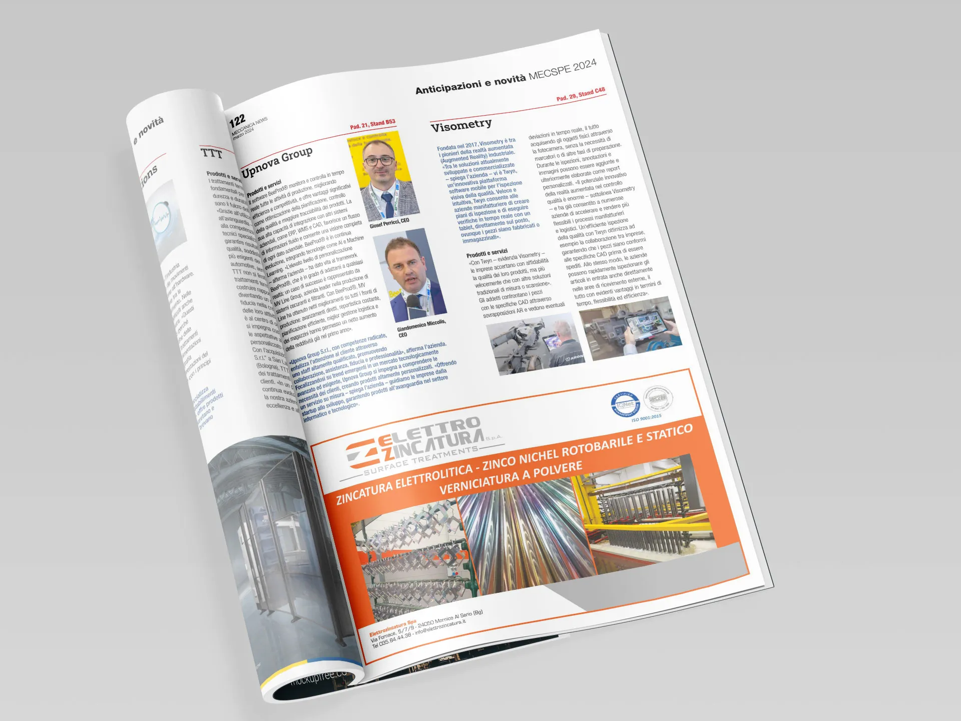 Scopri di più sull'articolo BeeProd® sulla Rivista “Meccanica News” edizione di Marzo